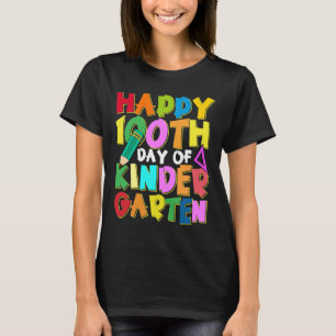 100 Days Of Kindergarten Kids 100th Day Of School  T-Shirt