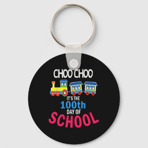 100 Days Of Kindergarten School Student Teacher  Keychain