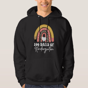 100 Days Of Kindergarten Teacher Appreciation Hoodie