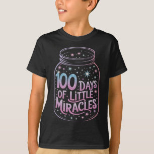 100 Days Of Little Miracles Magical Jar Gratitude T-Shirt