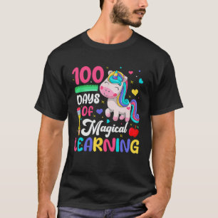 100 Days Of Magical Learning 100th Day Of School U T-Shirt
