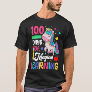 100 Days Of Magical Learning 100th Day Of School U T-Shirt