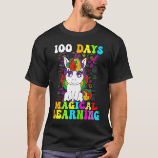 100 Days Of Magical Learning 100th Day Of School U T-Shirt