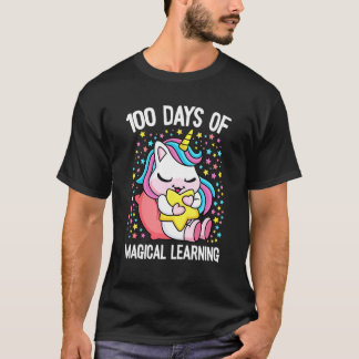 100 Days Of Magical Learning 100th Day Of School U T-Shirt