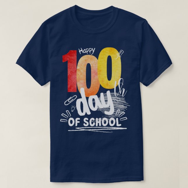 100 days of school3 T-Shirt (Design Front)