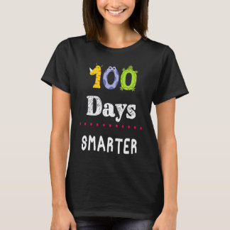 100 Days of School 100 Days Smarter kids teacher m T-Shirt