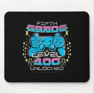 100 Days Of School 5th Grade Level Unlocked Video  Mouse Pad
