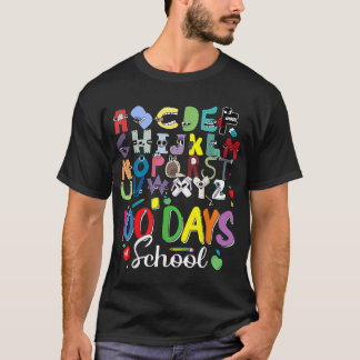 100 Days of School Alphabet Lore Abc_s School Cost T-Shirt