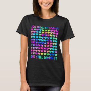 100 Days Of School And Still Love It Tie Dye 100th T-Shirt
