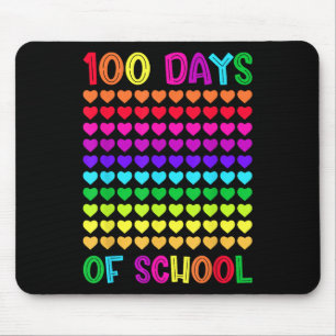 100 Days Of School And Still Loving It Hearts 10 Mouse Pad