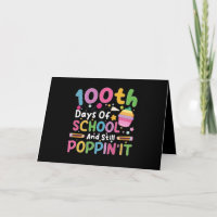 100 Days Of School And Still Poppin' Girl