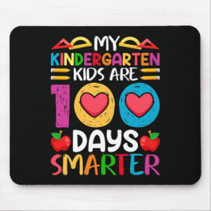 100 Days Of School And Still Poppin Kindergarten Mouse Pad