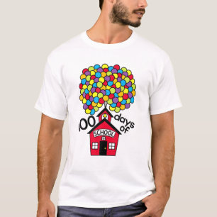 100 Days Of School Balloons T-Shirt