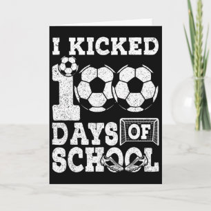 100 Days Of School Boys Kids 100th Day Of School S Card