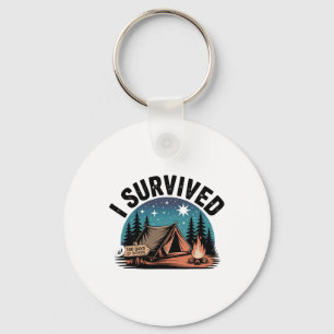 100 Days Of School Byrely Survived Funny Kids Teac Keychain