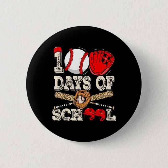 100 Days Of School Bysell 100th Day  2 Inch Round Button (Front)
