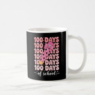 100 days of school celebration coffee mug