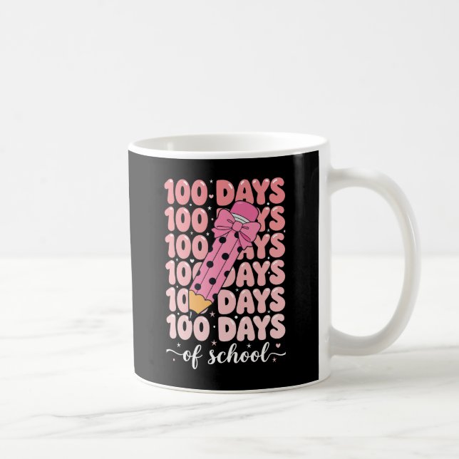 100 days of school celebration coffee mug (Right)