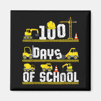 100 Days Of School Construction Truck 100th Day Bo