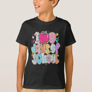 100 Days of School Cute Colorful 100th Day T-Shirt