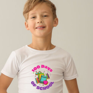 100 Days of School Cute Kids' T-Shirts