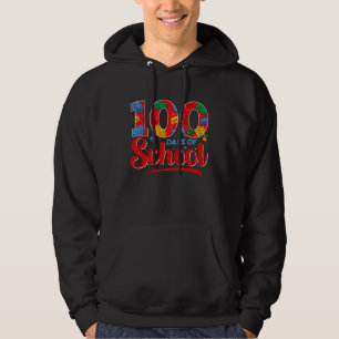 100 Days of School Cute Toy Build Bricks Boys Girl Hoodie