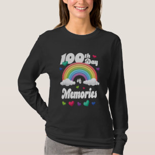 100 Days of School Elementary Student Teacher 100t T-Shirt