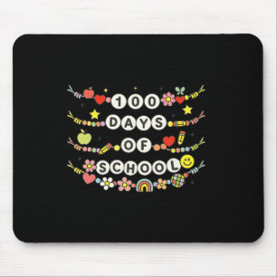100 Days Of School Friendship Bracelets 100 Days S Mouse Pad