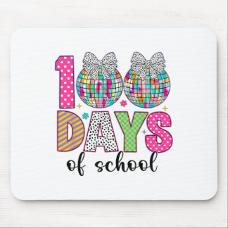 100 Days Of School Girls Kids 100 Days Smarter 100 Mouse Pad