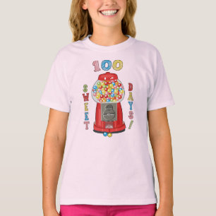 100 Days of School Gumball Machine T-Shirt