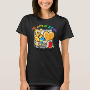 100 Days Of School Happy 100th Day Of School Princ T-Shirt