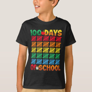 100 Days Of School Happy 100th Day Of School Teach T-Shirt