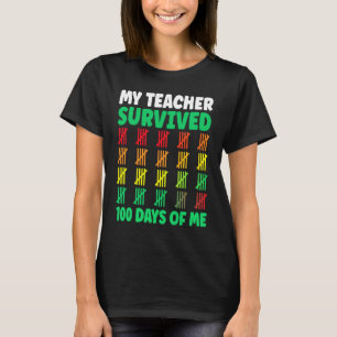 100 Days of School Kids 100th Day of School Funny T-Shirt
