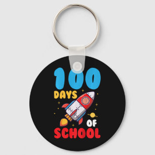 100 Days Of School Kids 100th Day Of School  Keychain