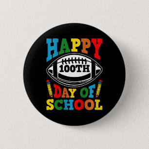 100 Days Of School Kids Boys Happy 100th Day Of Sc 2 Inch Round Button
