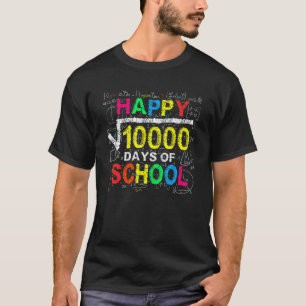 100 Days Of School Math Teacher Square Root Of 100 T-Shirt