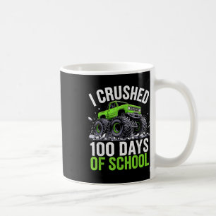 100 Days Of School Monster Truck 100th Day Of Coffee Mug