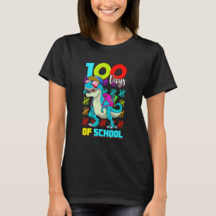 100 Days Of School Shirt T Rex 100 Days Smarter 10