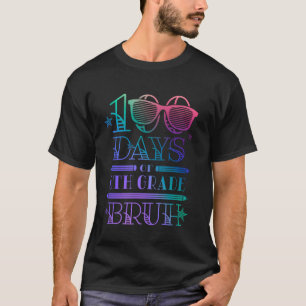 100 Days of School Sixth Grader Student Teacher 10 T-Shirt