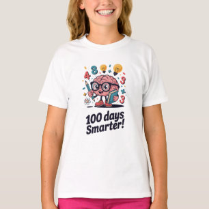 100 Days Of School Smarter Smarter  T-Shirt