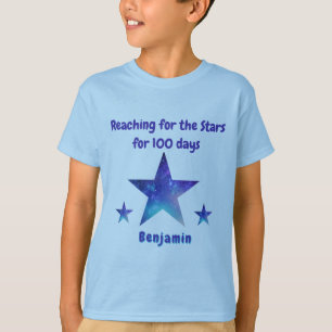 100 Days of School Star Milestone T-Shirt