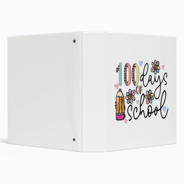 100 days of school sublimation binder (Background)
