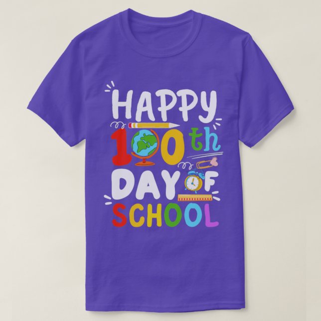 100 days of school T-Shirt (Design Front)