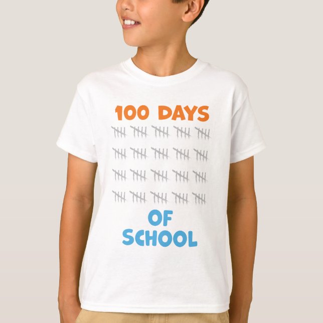100 Days of School T-Shirt (Front)