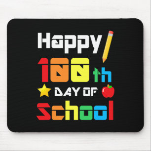100 Days Of School Teacher Fun School Mouse Pad