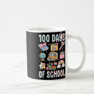 100 Days Of School Teacher Kids 100th Day Of Coffee Mug