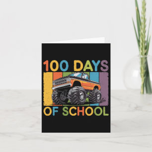 100 Days Of School Trex 100 Days Smarter 100th Day Card