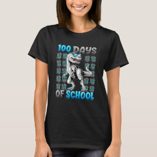 100 Days Of School Trex 100 Days Smarter 100th Day T-Shirt