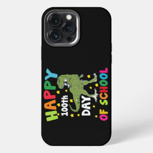 100 Days Of School Trex 100th Day of School iPhone 13 Pro Max Case