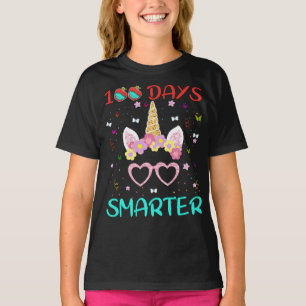 100 Days of School Unicorn Girls Costume T-Shirt